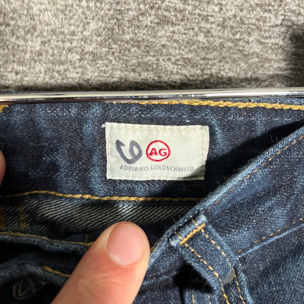 AG Adriano Goldschmied The Nomad Modern Slim SELVEDGE Jeans‎ Men's 30R Dark Wash - Picture 5 of 15